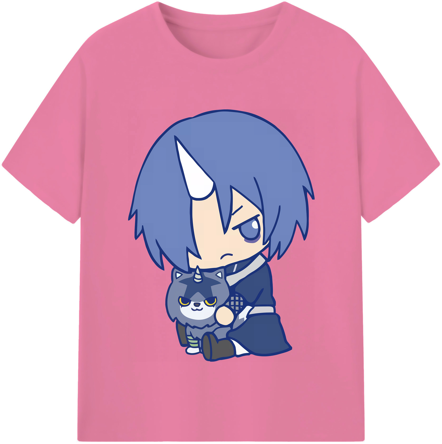 （画像用） 転スラ Regarding Reincarnated to Slime 綿100％半袖Tシャツ（フロントプリント）